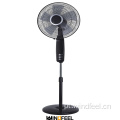 Ventilador de suporte elétrico AC 220v de base redonda, todos os tipos de ventilador decorativo de pedestal externo Ventiladores de pedestal orientados remotos de 1,3 m de altura